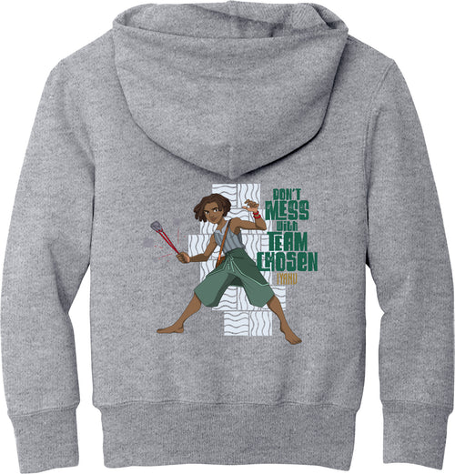 Don't Mess With Team Chosen Youth Fleece Pullover Hoodie