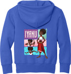 Iyanu (Tiles) Youth Fleece Pullover Hoodie