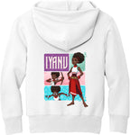 Iyanu (Tiles) Youth Fleece Pullover Hoodie
