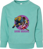 Iyanu & Ekun Divine Wonders Toddler Fleece Crewneck