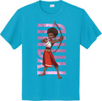 Iyanu Hero Pose Youth Performance Moisture WickingTee