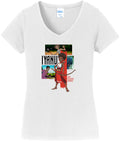 Light Overcomes Darkness Women's Cotton V-Neck Tee
