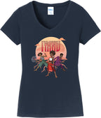 Team Chosen Tree of Freedom Women's Cotton V-Neck Tee