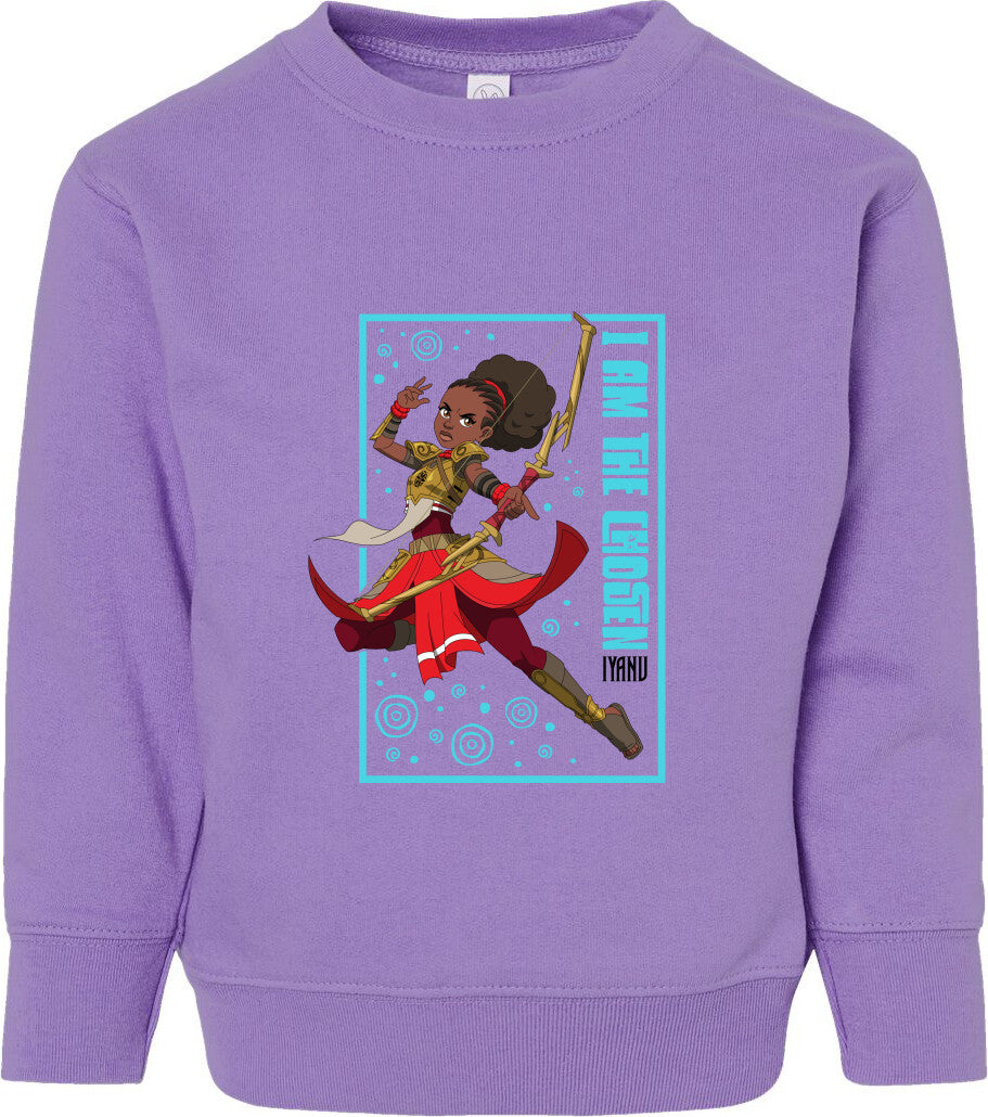 Iyanu The Chosen Toddler Fleece Crewneck