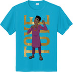 Toye Hero Pose Youth Performance Moisture Wicking Tee