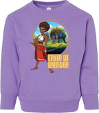 Iyanu Child of Wonder  Toddler Fleece Crewneck Sweatshirt