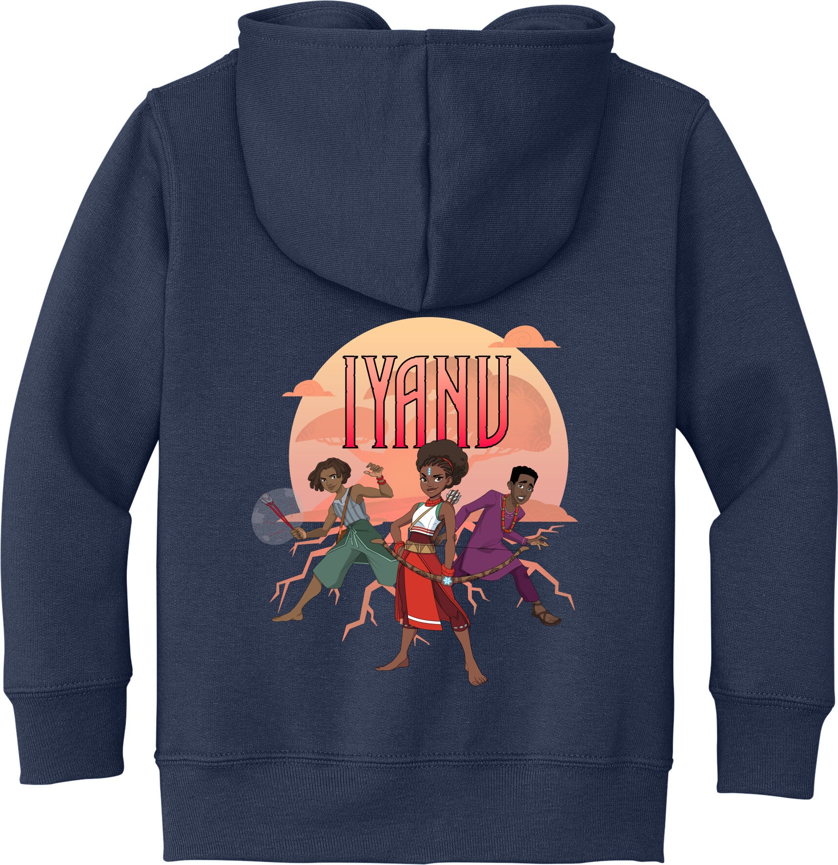 Team Chosen Tree of Freedom  Toddler Fleece Full-Zip Hoodie