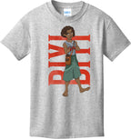 Biyi Hero Pose Youth 100% Cotton Tee