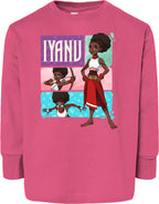 Iyanu (Tiles) Toddler Fine Jersey Long Sleeve Tee