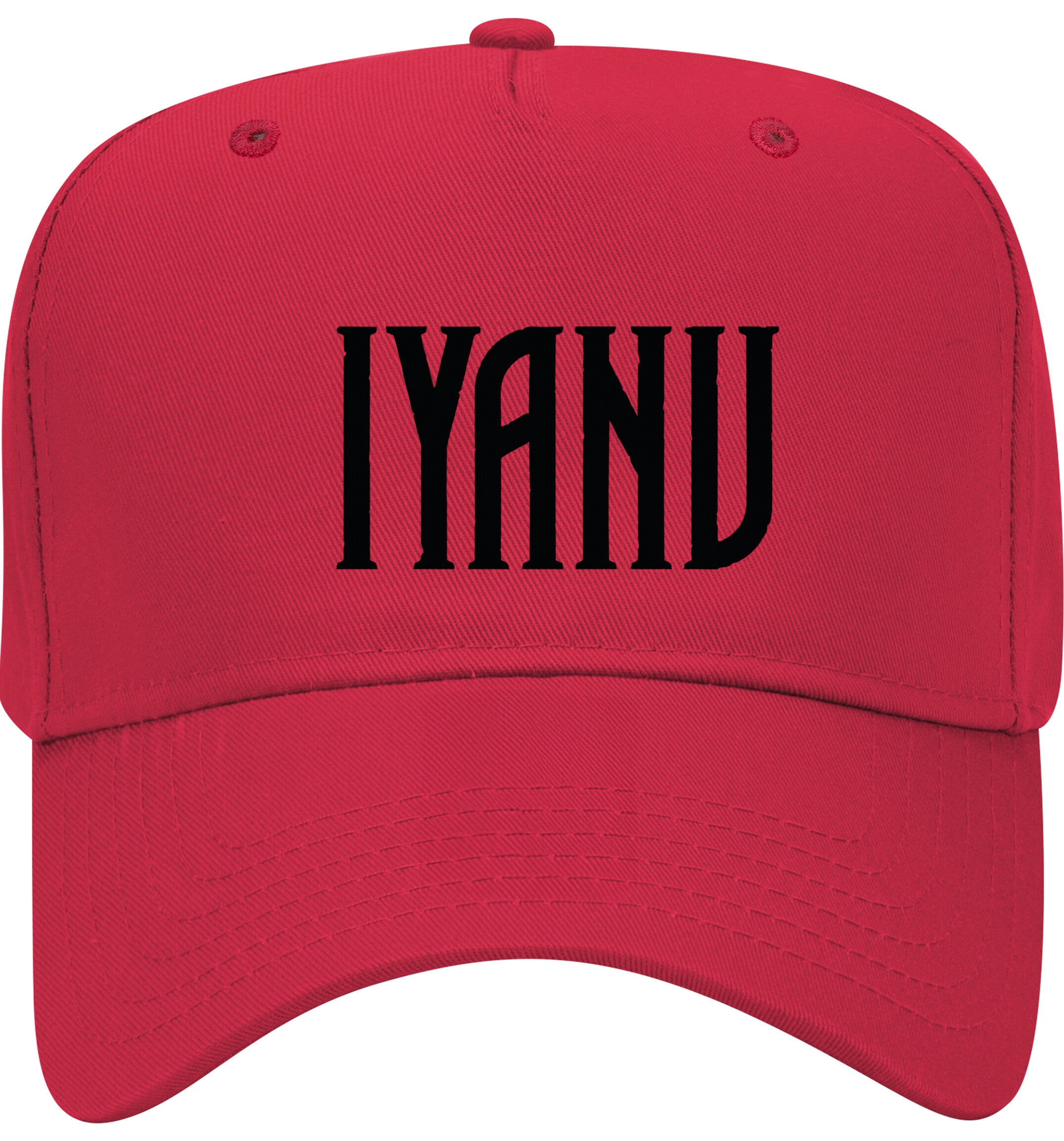 Iyanu Logo 5 Panel Mid Profile Baseball Cap