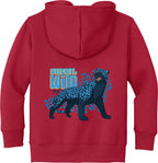 Ekun Wisdom of the Wild  Toddler Fleece Full-Zip Hoodie