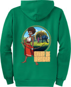 Iyanu Child of Wonder Adult Unisex Fleece Full-Zip Hoodie