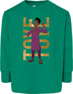 Toye Hero Pose Toddler Fine Jersey Long Sleeve Tee