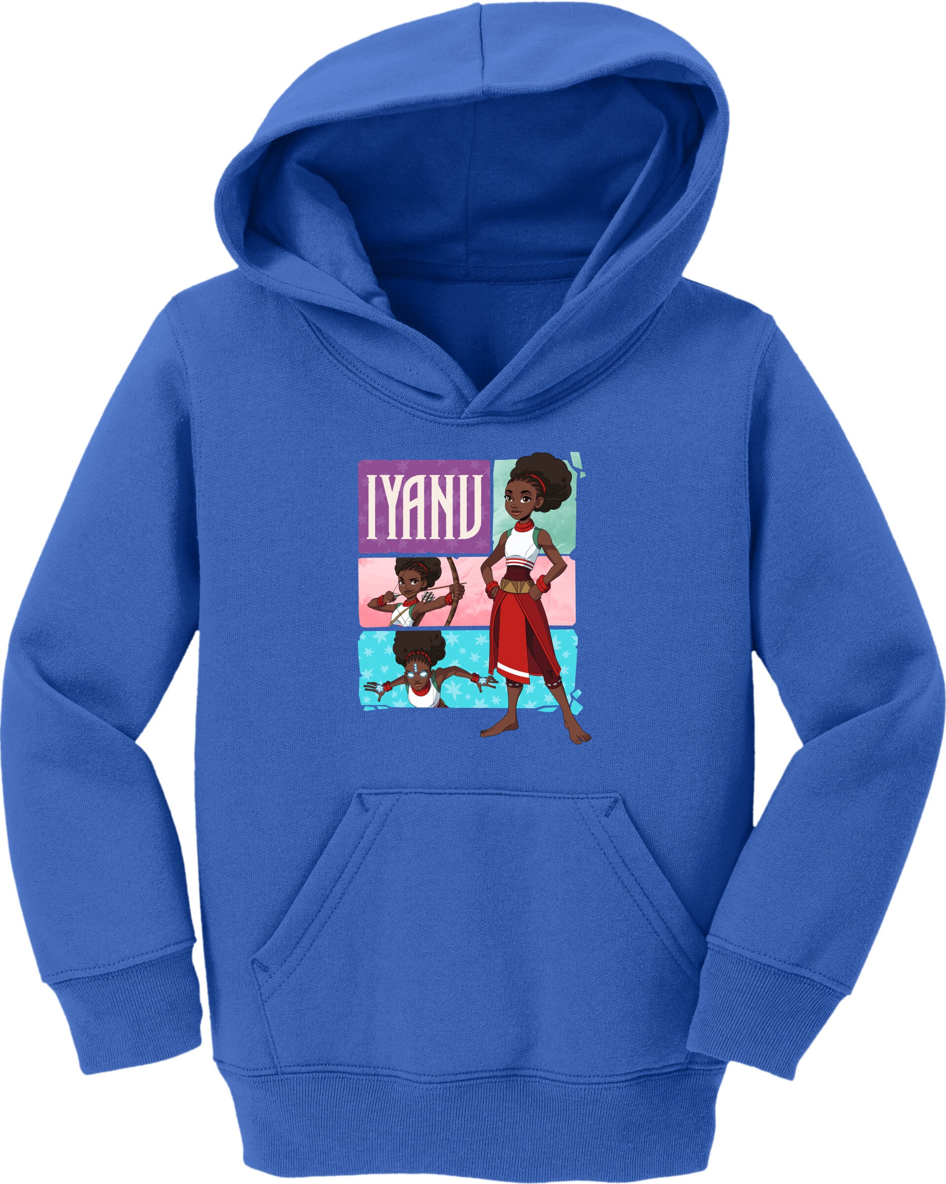 Iyanu (Tiles) Toddler Fleece Pullover Hoodie