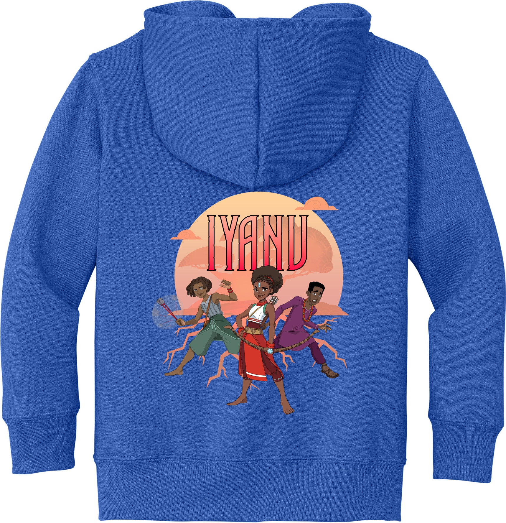 Team Chosen Tree of Freedom  Toddler Fleece Full-Zip Hoodie