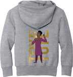 Toye Hero Pose Youth Fleece Pullover Hoodie
