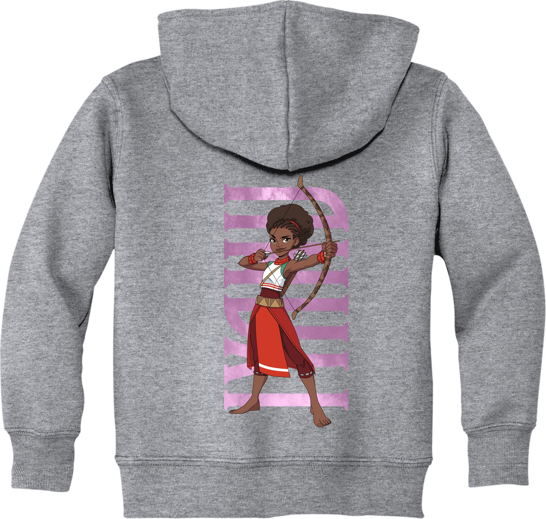 Iyanu Hero Pose Toddler Fleece Pullover Hoodie