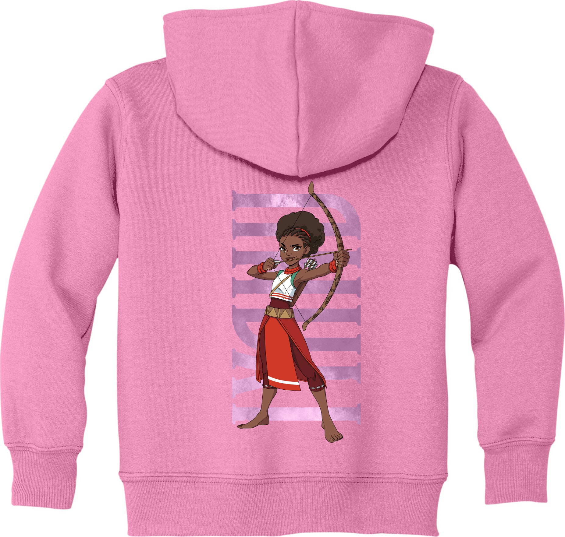 Iyanu Hero Pose Toddler Fleece Pullover Hoodie