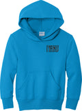 Toye Hero Pose Youth Fleece Pullover Hoodie