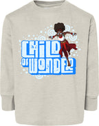 Iyanu Divine Powers Toddler Fine Jersey Long Sleeve Tee