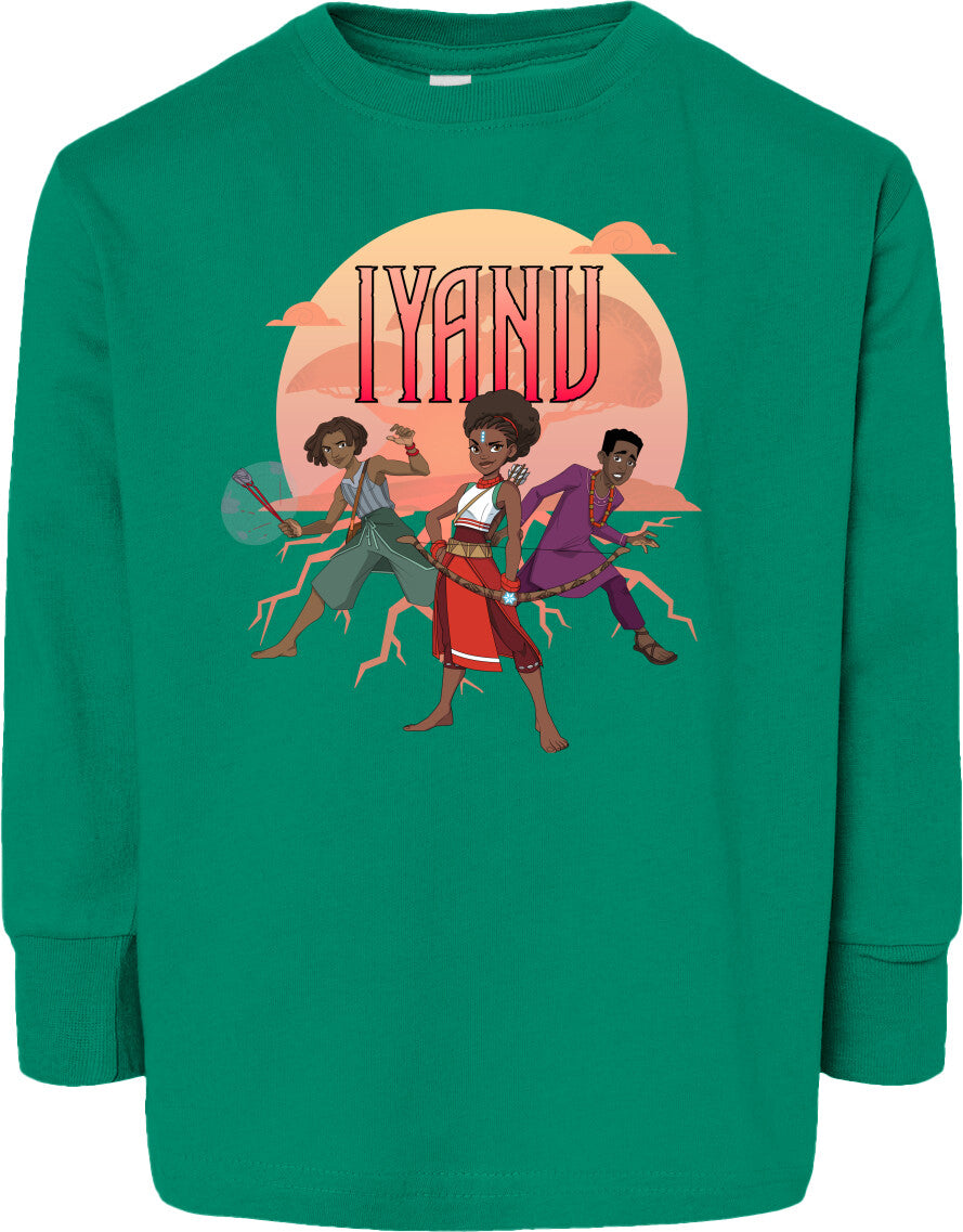 Team Chosen Tree of Freedom Toddler Fine Jersey Long Sleeve Tee