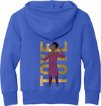 Toye Hero Pose Youth Fleece Pullover Hoodie