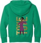 Toye Hero Pose Youth Fleece Pullover Hoodie