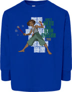 Don't Mess With Team Chosen Toddler Fine Jersey Long Sleeve Tee