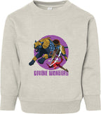 Iyanu & Ekun Divine Wonders Toddler Fleece Crewneck